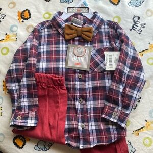 Boy Flannel Set